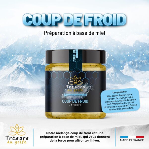 Alternative view of Le Coup de Froid – Préparation à base de miel – 250 g