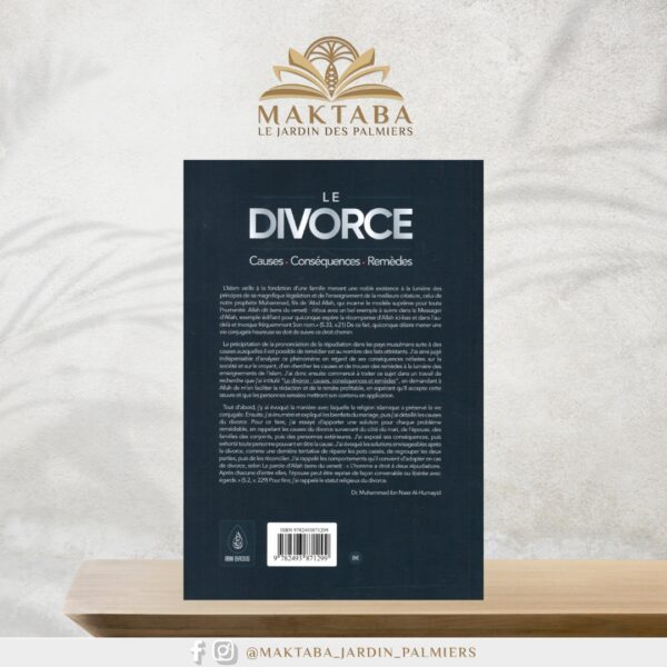 Alternative view of Le divorce – Dr Muhammad Ibn Nâsir Al-Humayid – Éditions Ibn Badis