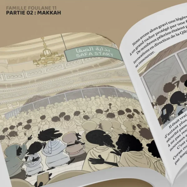Alternative view of La famille Foulane – Tome 11 : En ‘Omra – Partie 2 : Makkah – Bdouin