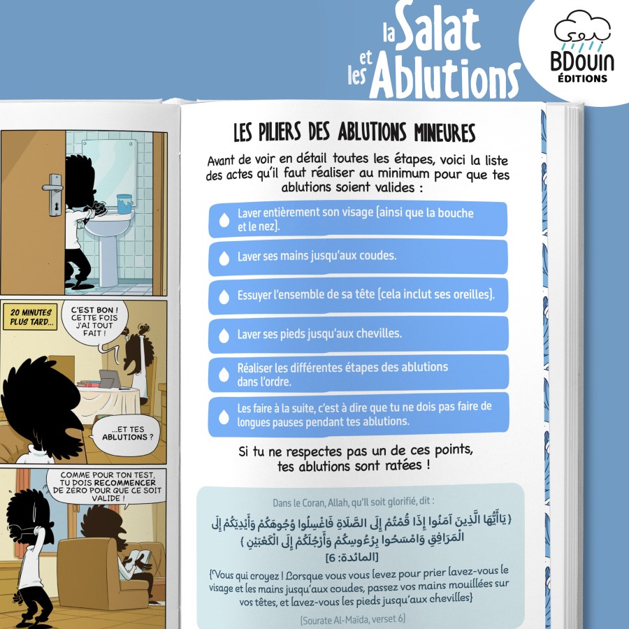 Mini Guide illustré : la Salat et les Ablutions (garçon) Mini Guide illustré : la Salat et les Ablutions (garçon) – Image 3
